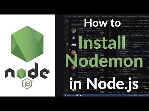 How to Install Nodemon in Node.js for Auto Restart | Step-by-Step Guide for Beginners 2025
