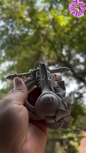 #clayjewelrydesigner #clayjewelrymaker #claypendant #artist #clayart #onlinebusiness #claywork #clayjewellery #lotus | Scrunsa By Sathi | Facebook