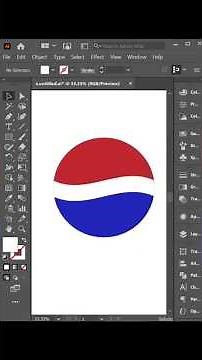 How to Design the Pepsi Logo in Adobe Illustrator | Step-by-Step Vector Tutorial logo design part 2