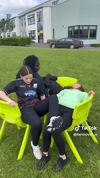 Join the Her Moves Summer Challenge: Human Chair!