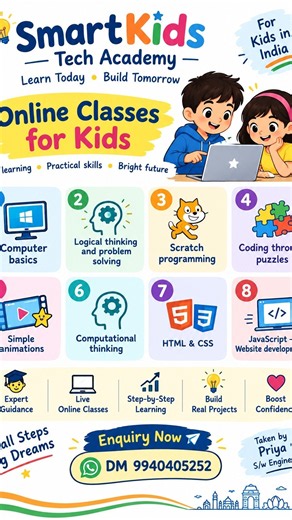 🚀 Coding for Kids | Learn Computer Skills & Scratch Programming Online