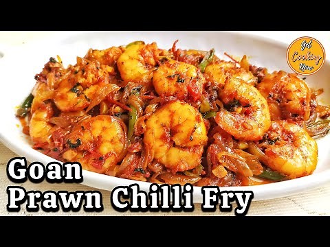 Authentic Goan Prawn Chilli Fry Recipe | Prawn Chilly Fry | Shrimp Chilli Fry | Goan Seafood Recipe
