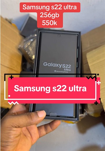 Samsung S22 Ultra 256GB Price 550K — Buy in Lagos Ibadan