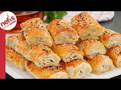 AŞIRI KOLAY👌🏻😍 Çıtır Çıtır Peynirli Börek Tarifi (Baklavalık Yufkadan)