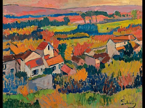 André Derain (French, 1880-1954) - Landscape paintings by André Derain, co-founder of Fauvism