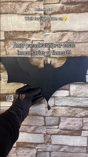 🦇 This Batman Lamp Will TRANSFORM Your Room 😍 #Shorts #batman