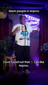 black people doing improv got more swag #improv #standupcomedy #comedy
