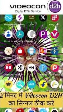 Mobile Se Videocon d2h Ka Signal Setting #Videocon D2h Ka Signal Setting Kaise Karen#Videocon d2h🔥🔥🔥