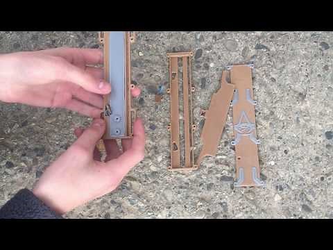 3D Printed Assassin's Creed Hidden Blade Assembly