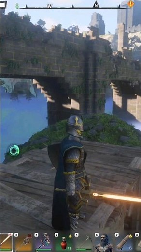 Enshrouded Bridge construction report #enshrouded #task #guide