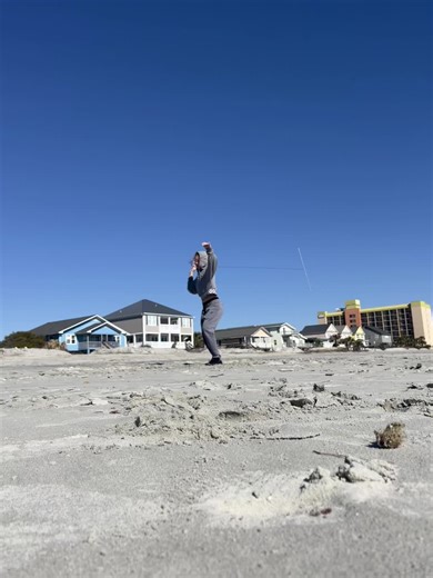 Exploring Beach Flow Art with Levitation Wands