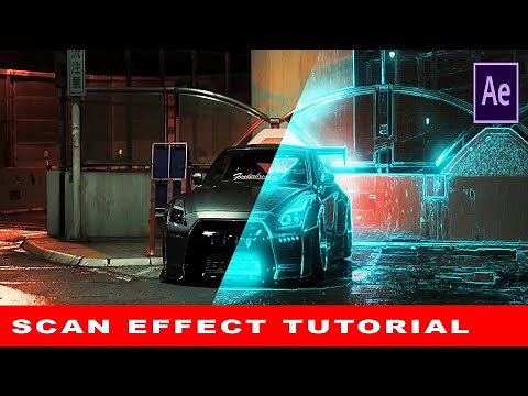 Scan Effect After Effect Tutorial