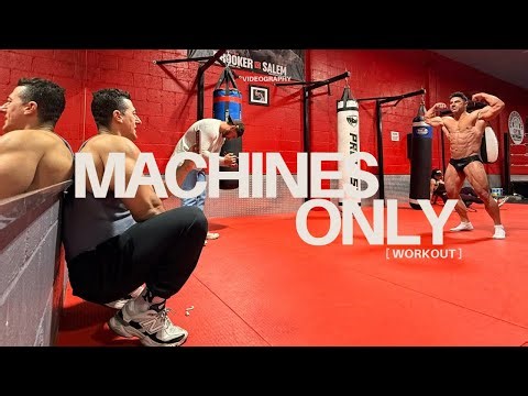 Machine Only Chest & Triceps Blast With My Client | 10 lb Lean Muscle Gain