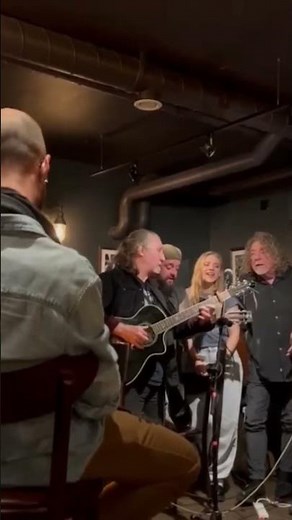 Robert Plant & Suzi Dian (Saving Grace) Raw Acoustic Session! ✨? #Shorts