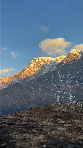 Breathtaking Mountain Sunrise in Nepal | Mardi Himal Time-Lapse 4K