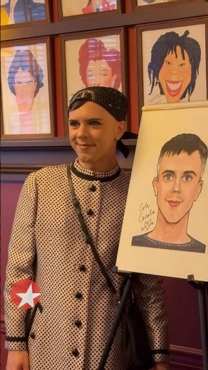 Cole Escola can put Mia Farrow on speed dial as we learned at their Sardi’s portrait for OH, MARY!