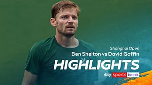 Ben Shelton vs David Goffin | Shanghai Open highlights