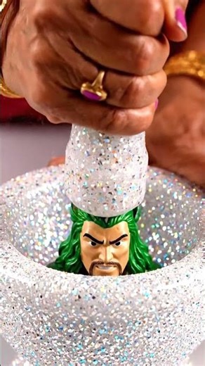 A S M R ✦ Loki Mini Figure Crushed #asmr #loki #crunchyasmr