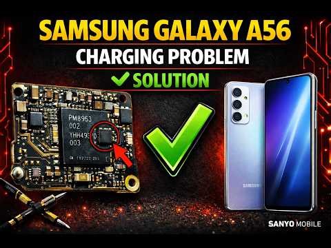 Samsung Galaxy A56 Charging Problem Solution | Not Charging, 45W Slow & Fast Charging Not Working