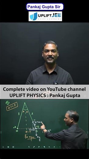 Uplift JEE Live Class Recording |JEE Advanced Crash Course 2026 | Electrostatics Full Lecture