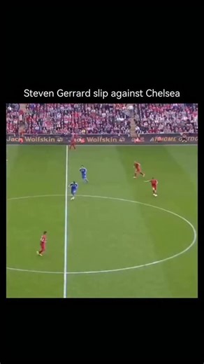Sports Loop on Instagram: "Steven Gerrard’s slip against Chelsea in April 2014 is one of the most painful and defining moments in Premier League history. Late in the season, with Liverpool chasing their first league title in 24 years, Gerrard lost his footing while receiving a pass, allowing Chelsea’s Demba Ba to run through and score. The mistake shifted the momentum of the match and severely damaged Liverpool’s title hopes, as they went on to draw the game and later lose ground in the race. Be