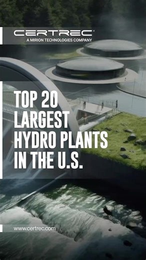 TOP 20 LARGEST HYDRO PLANTS IN THE U.S. #hydropower #renewableenergy