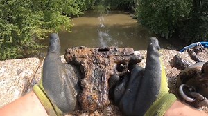 We never expected to pull up a World War 2 artifact while magnet fishing