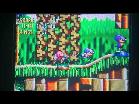 Knuckles Chaotix Sega 32x Chat and Play
