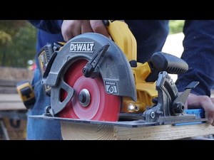 DEWALT FlexVolt 7-1/4 Circular Saw Review DCS575T2