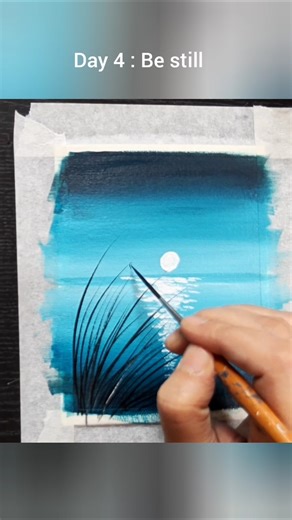 Day 4/30 Acrylic Landscape Challenge