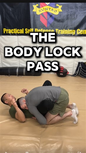 6.4K views · 420 reactions | The Body Lock Pass  Easily One of my Favorite Passes ️ Follow & Subscribe For More  #GuardPassing #BJJ #JiuJitsu #CatchWrestling #MMA #UFC ##Judo #Sambo #Grappling #Reel #Reels #Viral #ViralVideos | Jesse James Kosakowski | Facebook