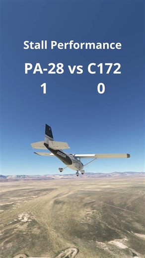 Cessna 172 vs Piper PA-28! #msfs2020 #fsx #aviation #lufthansa747 #automobile #flightsimulator