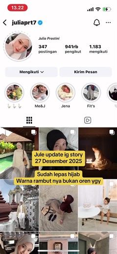 Jule Update: Hijab Off and New Hair Color