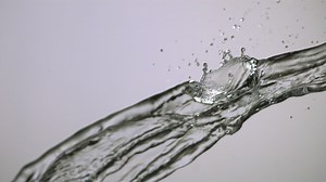 Water splash in ultra slow motion - Free Stock Video