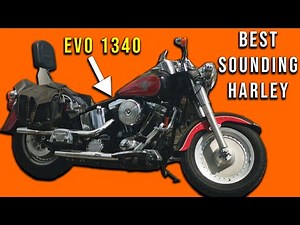 Harley Davidson Evo 1340 Fatboy Sound - 10 Hour Idle