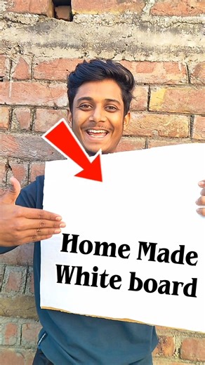 How beautiful will writing look on a homemade whiteboard?✅🔥 #experiment #shorts