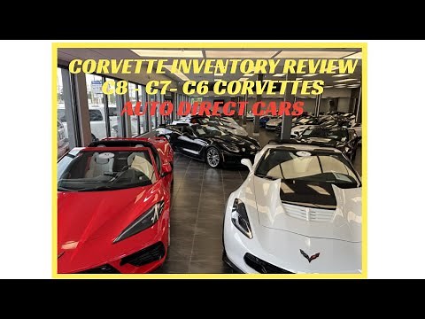 Corvettes For Sale! Auto Direct Cars Inventory Review. C8-C7-C6 Corvettes and much more!