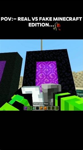 Pov:- Real Vs Free Minecraft Edition... 😅#shorts #spongebob