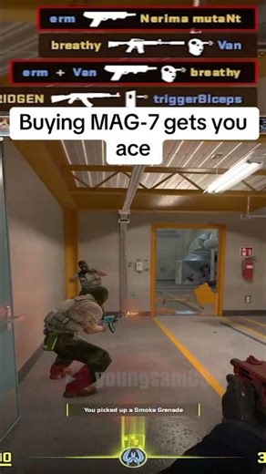 MAG-7 Is The Best Shotgun In CS2!😭 #cs2 #counterstrike2 #cs2clips