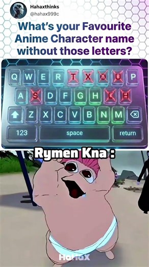 Ryomen Sukuna ❎ Rymen Kua ✅ 🤣 | When You Remove Letters From Anime Names