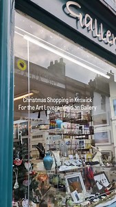 119 reactions · 9 comments |  Christmas Shopping in Keswick  For the Art Lovers - @viridiangallerykeswick This gorgeous gallery has some wonderful hand made gifts from very talented artists, from paintings, glass work, ornaments, trinkets, pottery, jewellery and more ✨ Shop in store and online  It is so important to shop small this Christmas and this gallery is perfect for this  | Visit Keswick the Lake District | Facebook