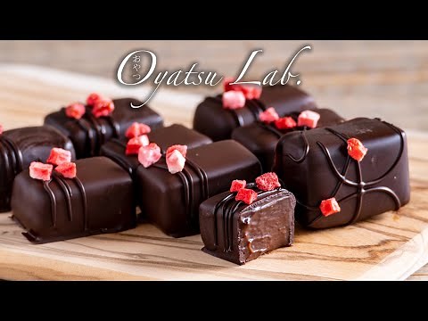 【生チョコ】材料2つで超簡単！濃厚なチョコがたまらない！おやつラボ
