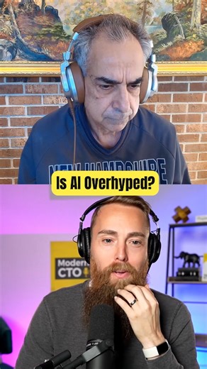 12 reactions | The hype is louder than the reality. While AI chips from Nvidia, AMD, and Broadcom are here, the end-to-end infrastructure needed for true AI transformation hasn't caught up. Rouzbeh Yassini, the father of the cable modem, cuts through the noise: anyone promising superhuman AI in six to nine months is selling hype, not reality. The hardware exists. The infrastructure doesn't. #ArtificialIntelligence #TechInfrastructure #AIReality | Modern CTO | Facebook