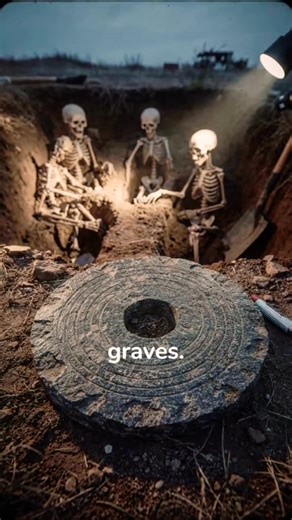 THE 12,000 YEAR OLD "CDs"? 💿👽 Found in a Chinese cave (1938) next to strange skeletons. ☠️ These 716 granite discs look like vinyl records but are 12,000 years old. In 1962, tests showed they "hummed" like they were electrically charged. The grooves reportedly tell a story of a spacecraft crash. Today, most have vanished from museums. Hoax or Alien History? 👇 #DropaStones #AncientAliens #OOPArt #Mystery #China | chronoarchivesofficial