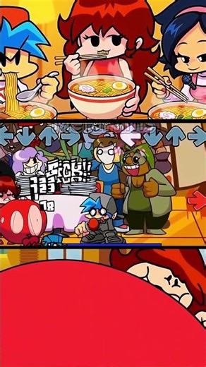 FNF Nom Nom Nom Buffet Gameplay (FNF Mod) #shorts
