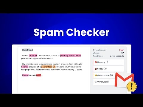 Spam Checker: Write Better Email Messages