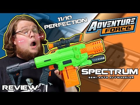 THE NERF STRYFE IS DEAD... Adventure Force Spectrum Review