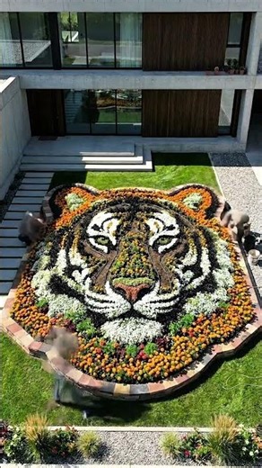 Epic Tiger Garden Transformation 🐅 | From Empty Lawn to Luxury Landscape Masterpiece