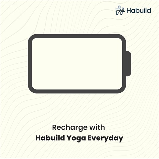 Want to feel energetic, relaxed, and pain-free every day? Start a daily yoga routine with us. | Habuild Yoga Everyday