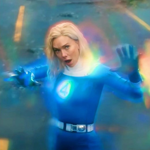 Sue Storm / Invincible Woman Pushes Galactus - FF4 1st Steps #fantasticfour #ff4 #mcu #short #shorts